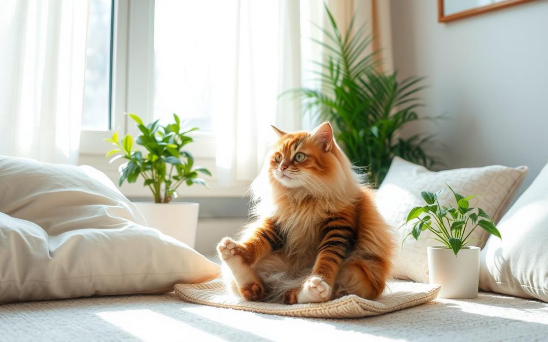 Cat's Influence on Mindfulness: The Unlikely Guru