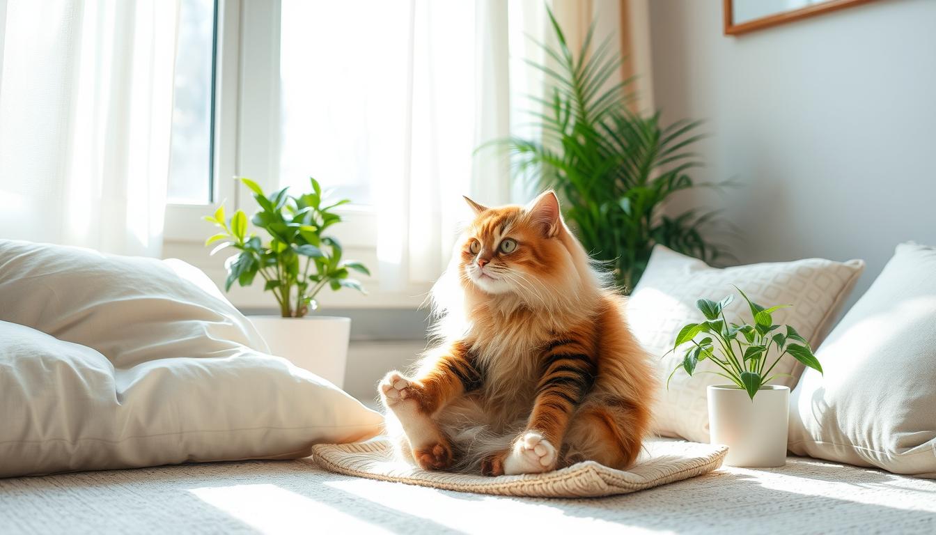 Cat's Influence on Mindfulness: The Unlikely Guru